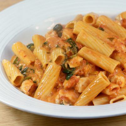 Rigatoni Fiorentina